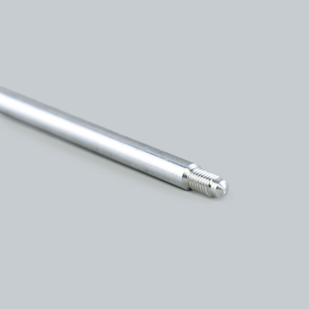 aluminium rod close up